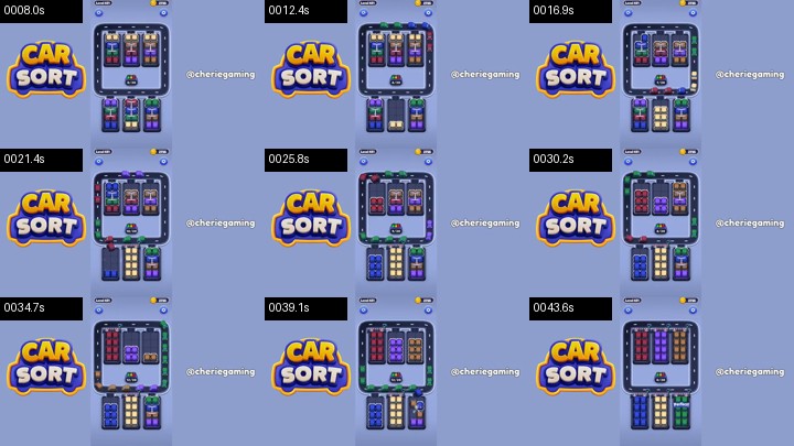 Car Sort: Color Puzzle Level 451 route reference