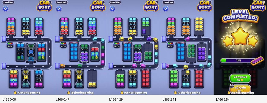 Level 166 board preview
