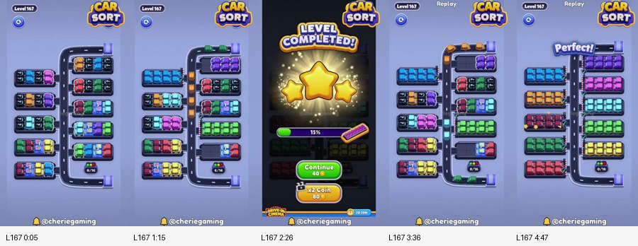 Level 167 board preview