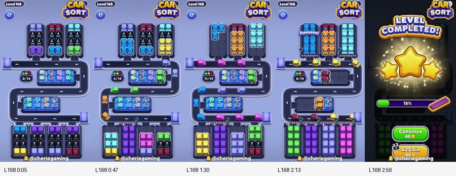 Level 168 board preview
