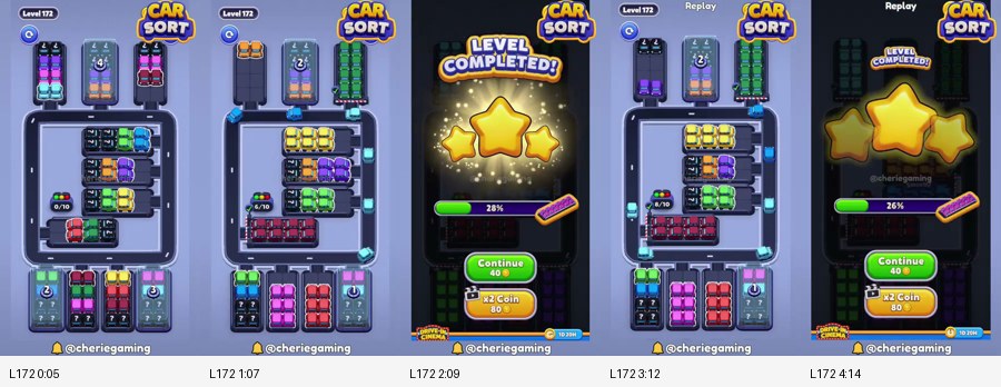 Level 172 board preview