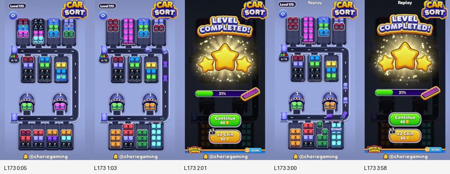 Level 173 board preview