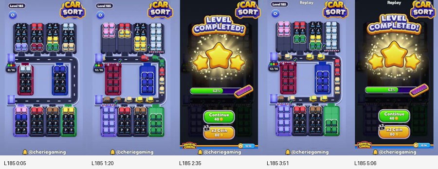 Level 185 board preview
