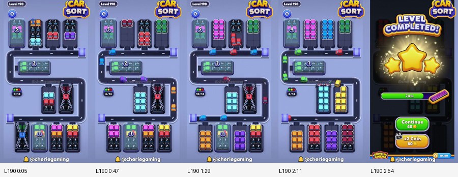 Level 190 board preview