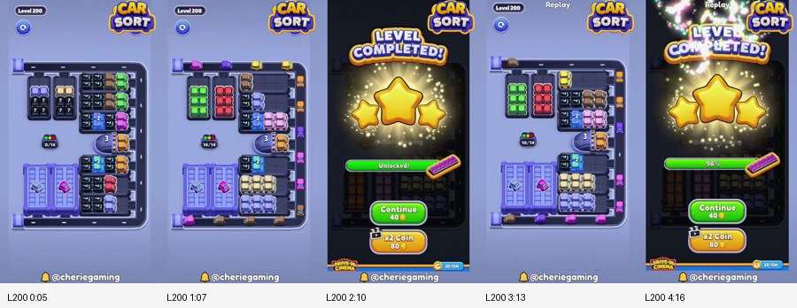 Level 200 board preview