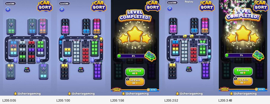 Level 205 board preview