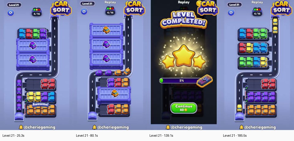 Level 21 board preview