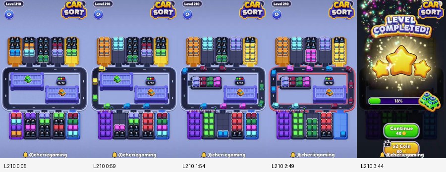 Level 210 board preview