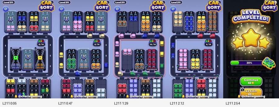 Level 211 board preview