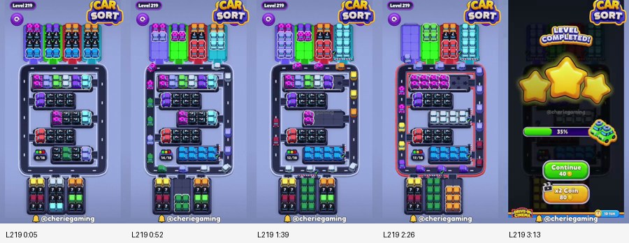 Level 219 board preview