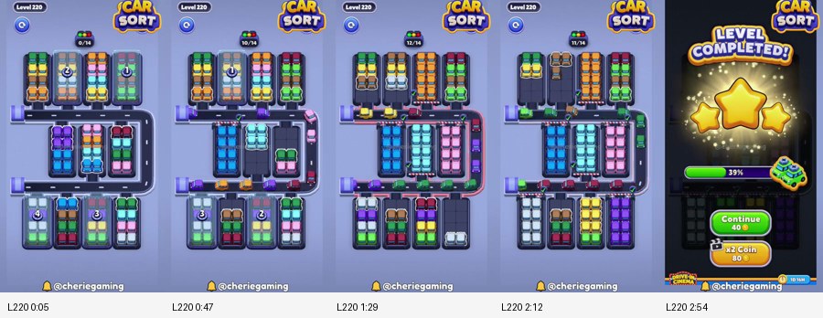 Level 220 board preview