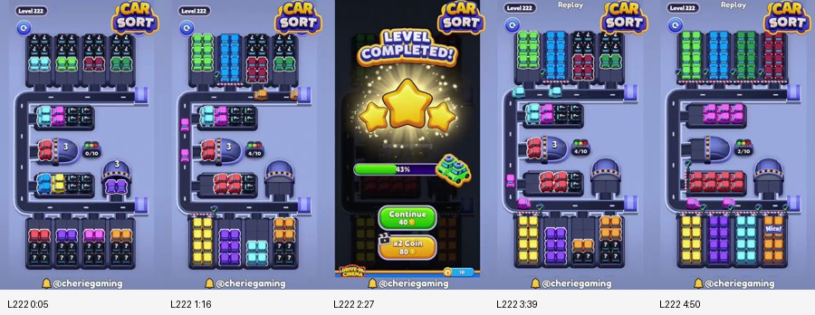Level 222 board preview