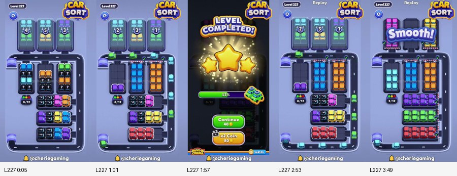 Level 227 board preview