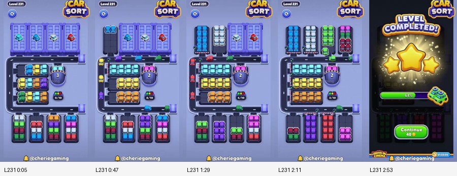 Level 231 board preview