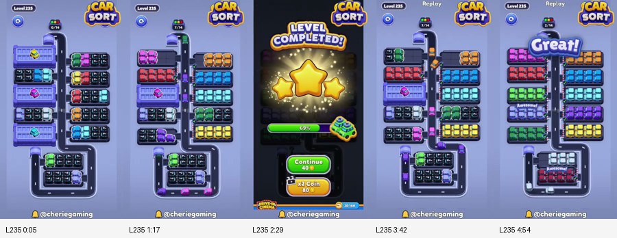 Level 235 board preview