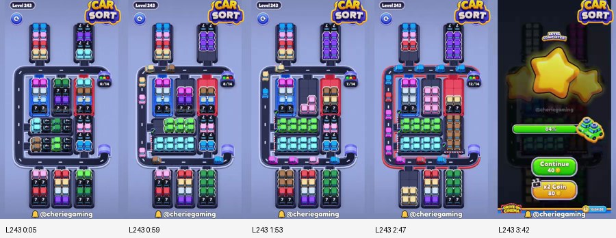 Level 243 board preview