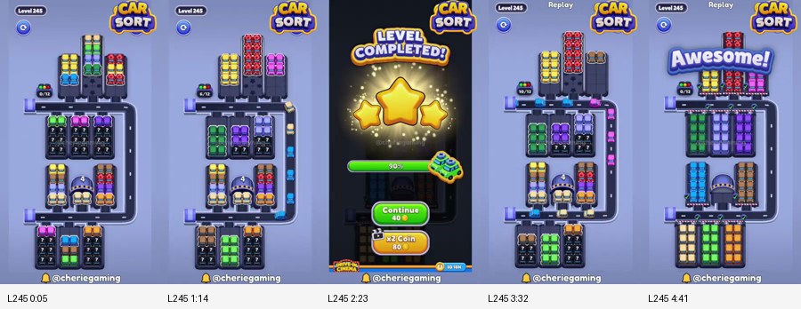 Level 245 board preview