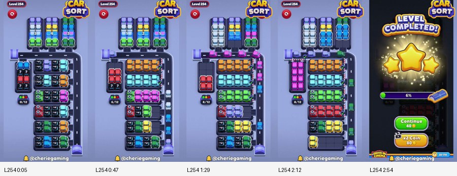 Level 254 board preview