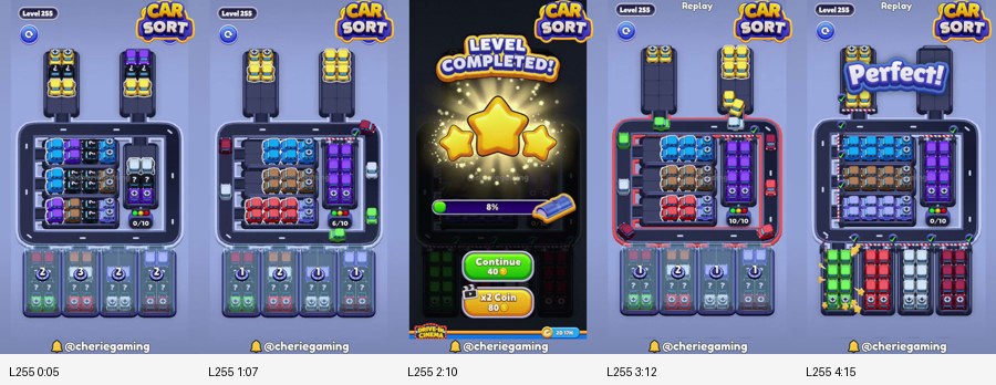Level 255 board preview