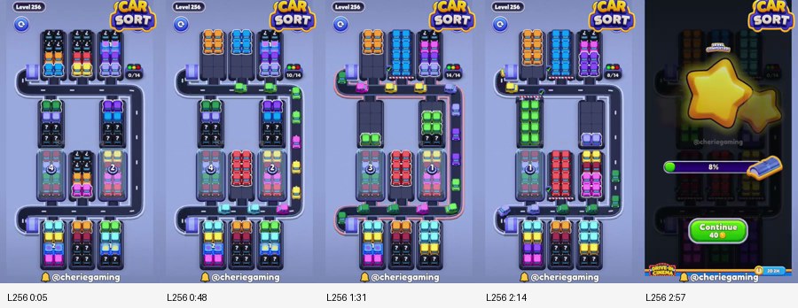 Level 256 board preview