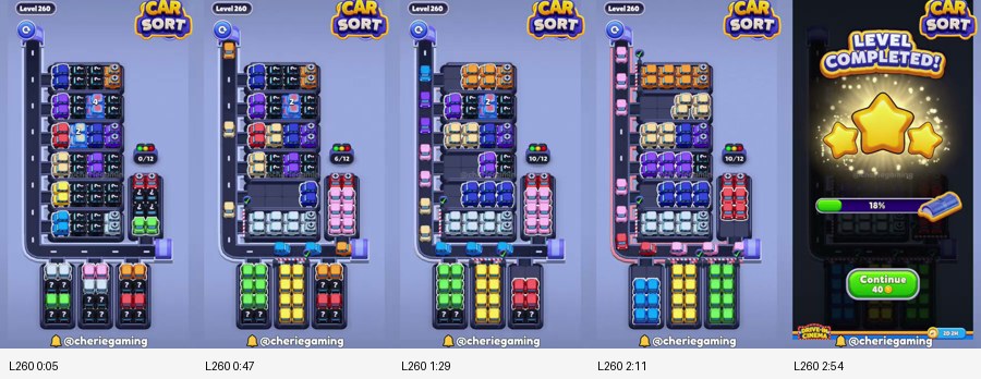 Level 260 board preview