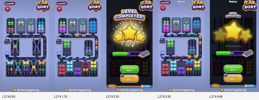 Level 274 board preview