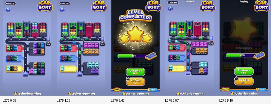 Level 275 board preview