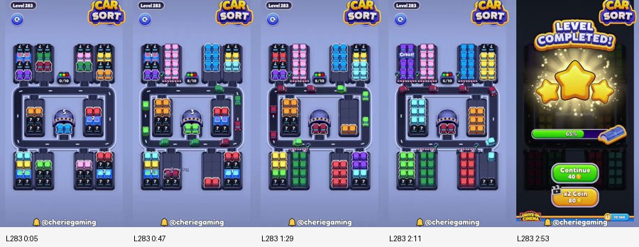 Level 283 board preview