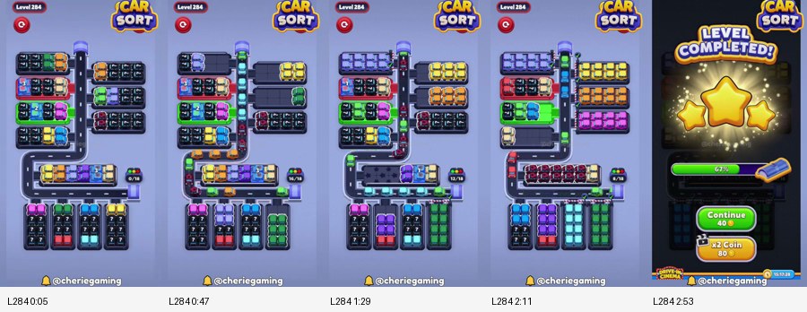 Level 284 board preview