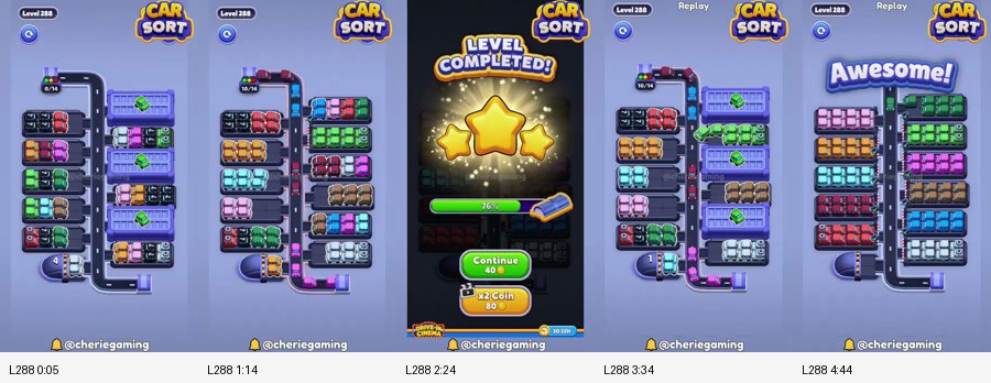 Level 288 board preview