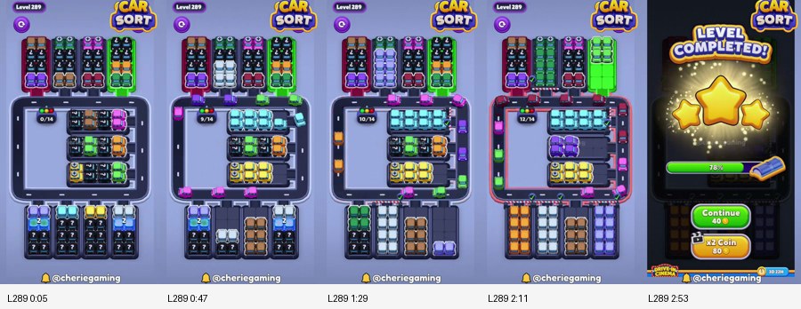 Level 289 board preview